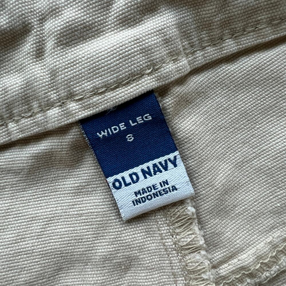 Old Navy Chino Pants Size 8 Wide Leg - Picture 2 of 9